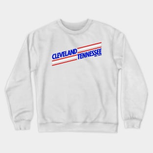 Cleveland Tennessee - Skewed Crewneck Sweatshirt